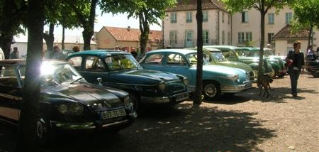 Les Panpan garées dans le parc