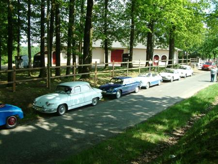 Arrivée au haras de Pompadour 