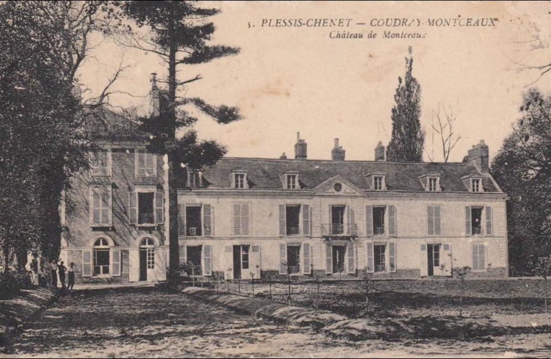 Le Château de Montceaux au début du 20ème siècle