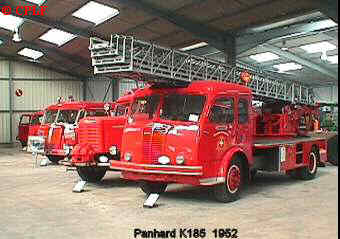 Camion de pompiers Panhard K185